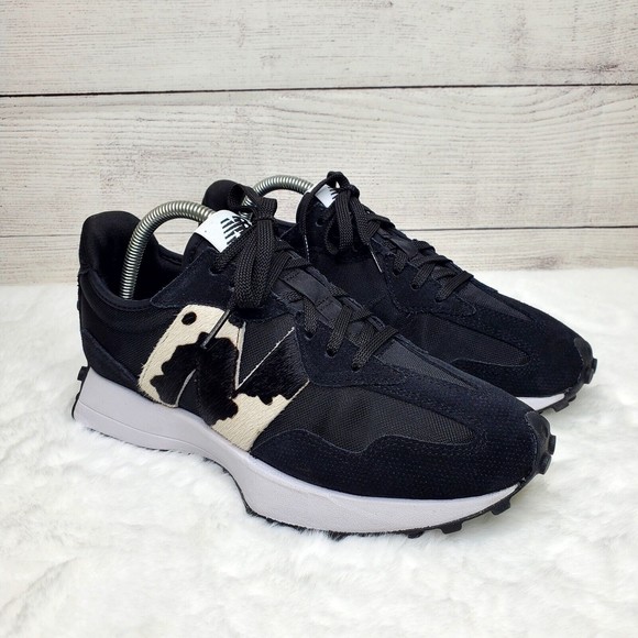 New Balance Shoes New Balance 327 Animal Print Trainers Black New